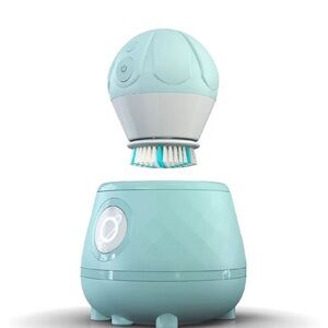 TAO Clean ONA Diamond Electric Facial Brush Light Blue with UV Sanitizer New